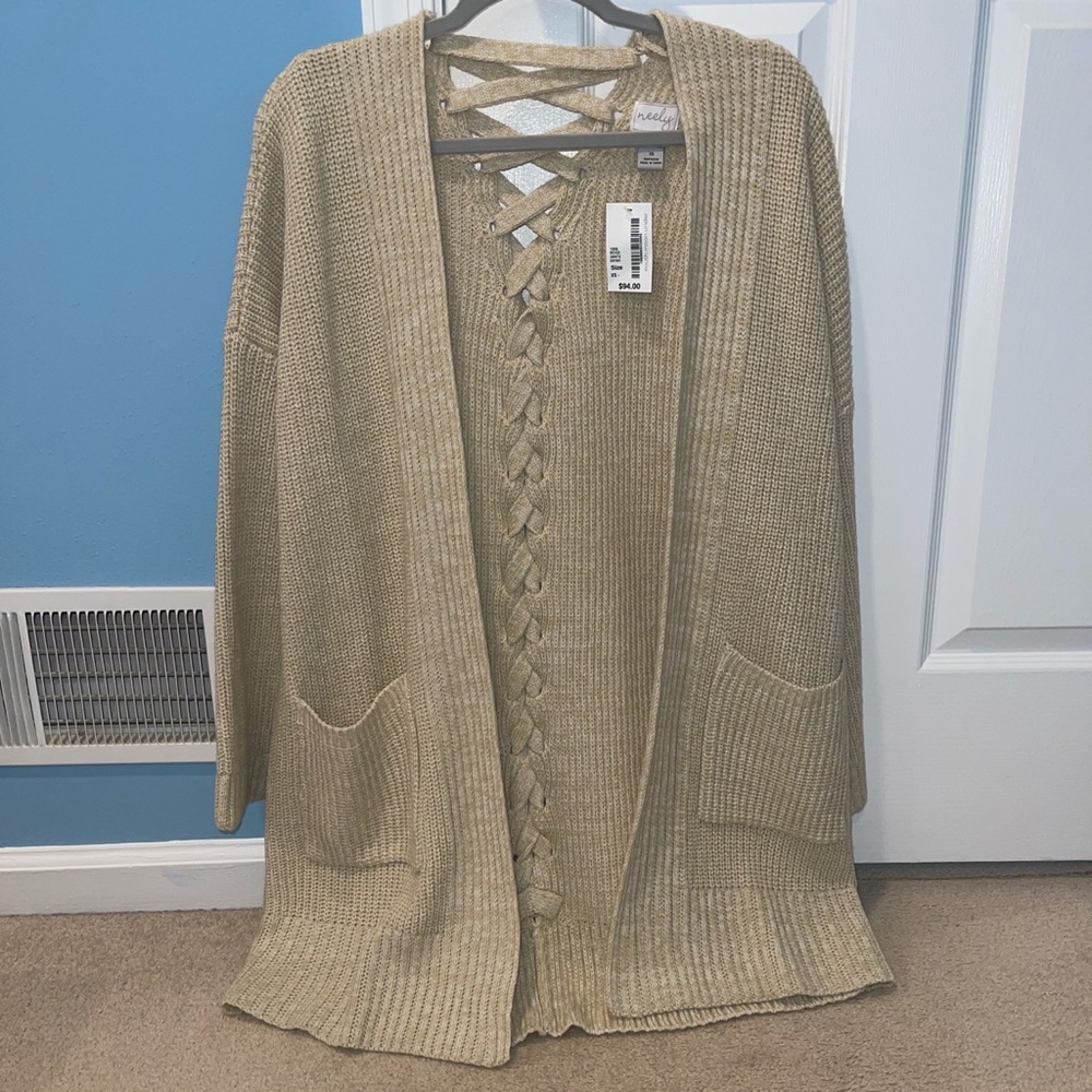 SOUTH MOON UNDER BRAIDED CARDIGAN